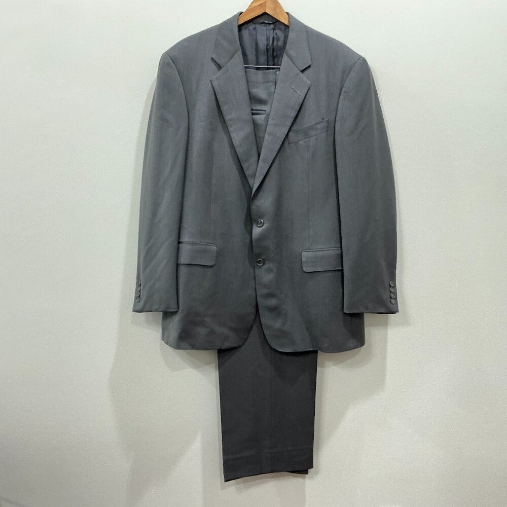 Hickey Freeman for Nordstrom Men's Wool Suit 2-Piece sz 44 L